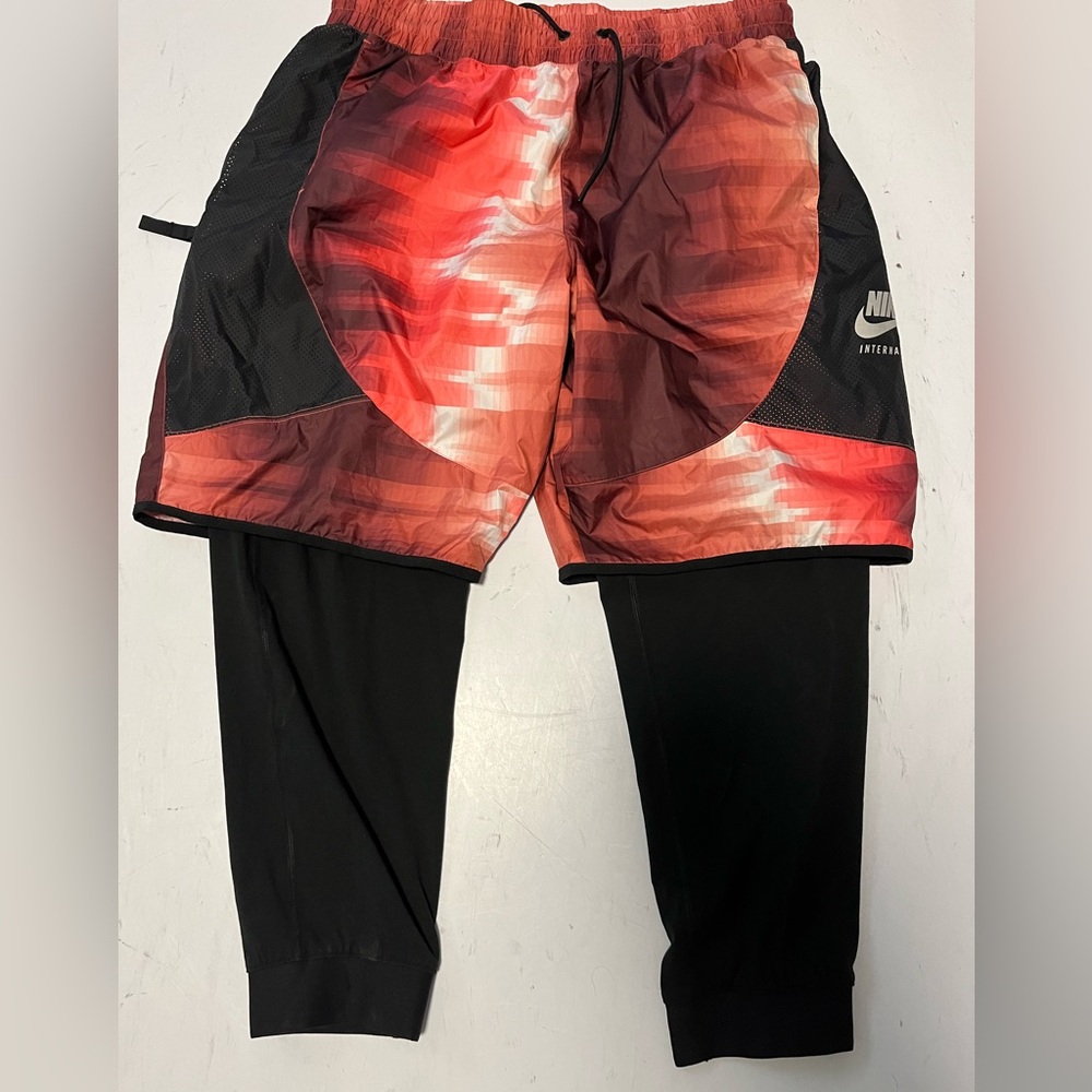 Nike International 2 in 1 Shorts Tights Pants Mens XXL